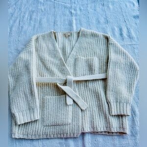 First Rite wool wrap sweater